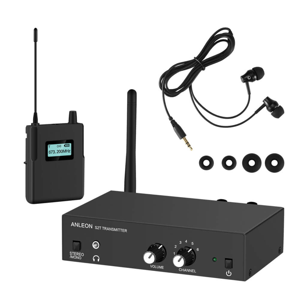 ANLEON S2 Sistema in-ear para monitorización IEM 863-865mhz 