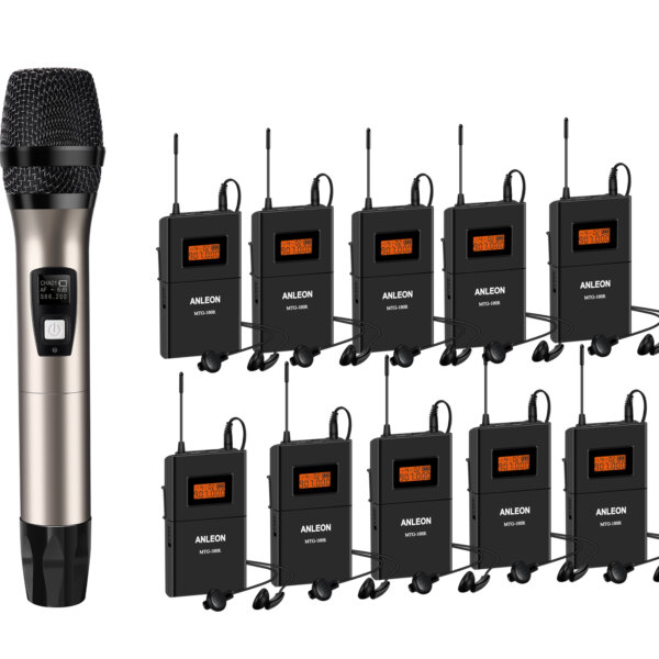 MTG-100 Handheld Microphone wireless tour guide  language interpretation system - Image 9