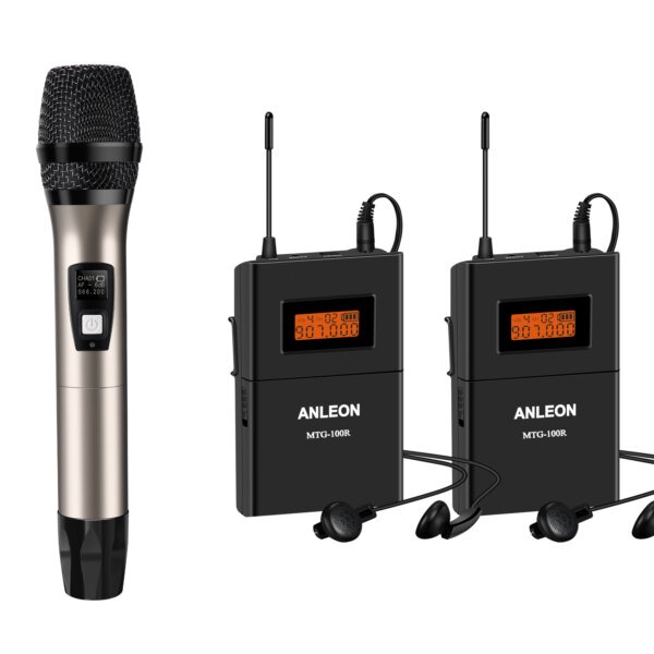 MTG-100 Handheld Microphone wireless tour guide  language interpretation system - Image 6