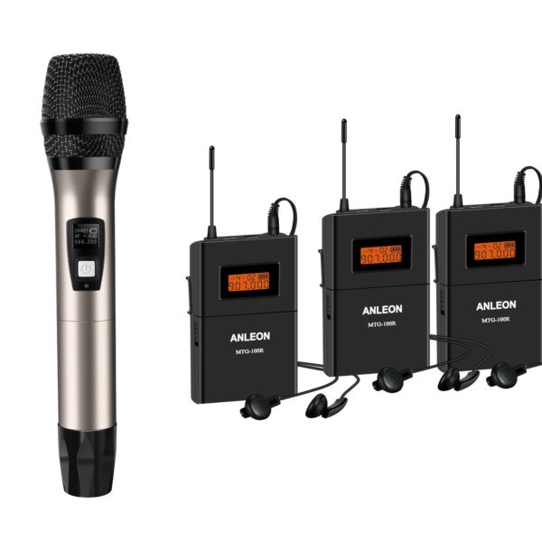 MTG-100 Handheld Microphone wireless tour guide  language interpretation system