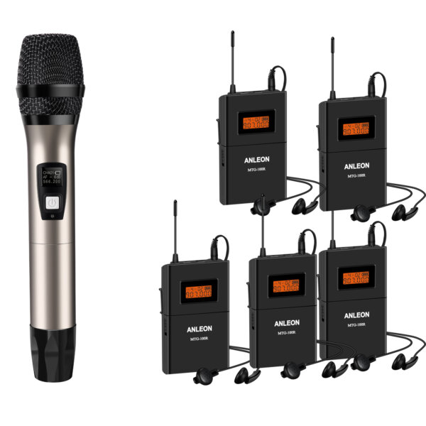 MTG-100 Handheld Microphone wireless tour guide  language interpretation system - Image 7