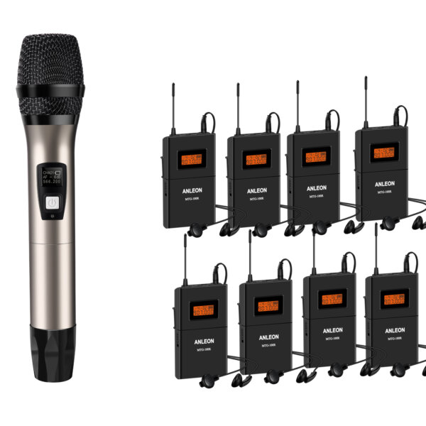 MTG-100 Handheld Microphone wireless tour guide  language interpretation system - Image 8