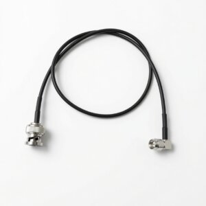 BNC male to SMA male Coaxial cable 50 ohm for wireless microphone 0.45m   2pcs
